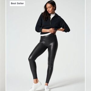 Spanx Faux Leather Leggings